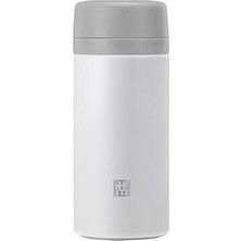 Zwıllıng Thermoçay Demlikli Matara, 420 ml | Paslanmaz Çelik | Beyaz-Gri