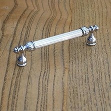 10 Adet Şah Kulp Mobilya Mutfak Dolabı Çekmece Dolap Kulplar Kapak Kulp Kulbu Krom Renk 128 mm Metal