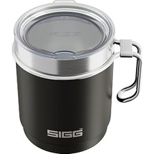 Sıgg - Camp Termos Bardak – Travel Mug Night Black – Tritan Kapaklı – Bulaşık Makinesinde Yıkanabilir – Kulplu – Bpa Içermez – Yalıtımlı Bardak Çift Cidarlı – Beyaz – 0,36 L