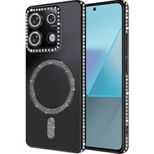 Bezos 13 Pro 4g Joke Simli Magneticsafe - Siyah