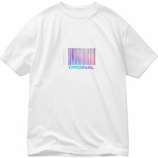 Vodexa Oversize T-Shirt Begin Baskılı %100 Pamuk Tişört Rahat Kalıp