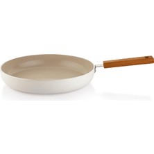 Schafer Ceramoni Seramik Tava 30 Cm-Krem