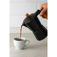 Bambum Garen - Moka Pot 9 Fincan Siyah