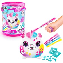 Canal Toys - Airbrush Plush Baril - Keçeli Kalemler ve Şablonlar ile Yumuşak Sprey Sanat Pelüş Oyuncak - Çocuklar Için Yaratıcı Boş Zaman - 6 Yaş - Ofg 266