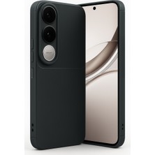 Bezos V50 Lite 4g Auto Focus Karbon Kapak - Siyah