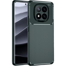 Bezos 14 Auto Focus Karbon Kapak - Koyu Yeşil