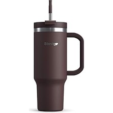 2 Moods Tuck-In Tumbler Sızdırmaz Çelik Termos 900 Mililitre Chocolate Plum ST-238