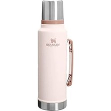 Stanley Classic Legendary Vakumlu Çelik Termos, 1.4 L, Pembe Kuvars (Rose Quartz)