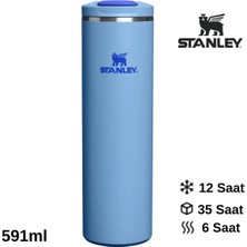 Stanley The Transit Fliptop Mug 0.59 L Termos Kupa Bardak Matara Mavi, 10-13061-0026