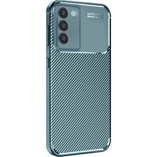Bezos V30 Lite 4g Auto Focus Karbon Kapak - Koyu Yeşil