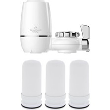 Greentech Water Seramik Filtreli Musluk Ucu Arıtıcı / 3 Adet Seramik Filtreli KARTUŞ/GW-D02P2