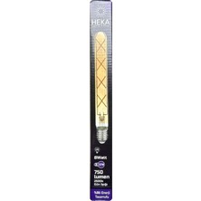 Heka 8W (57W) 2500K Günışığı E27 Duylu Çubuk LED Ampul