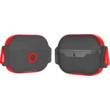 Zore Apple ile Uyumlu Airpods Airbag 34 Darbelere Karşı Dayanıklı Kılıf Kırmızı