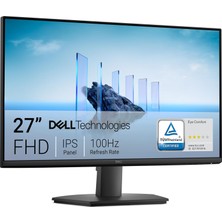 Dell 27 Monitör - SE2725HM, Full Hd (1920X1080), 100Hz, Ips, 5ms, Vesa (100X100MM), Hdmı, Vga, 3 Yıl Garanti, Siyah