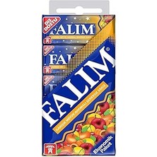 Renas Store Falım 5'li Karışık Meyve Aromalı Şekersiz Sakız 35 gr 20 Adet