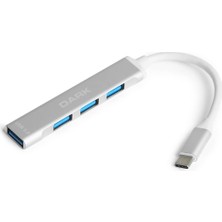 Dark Connect Master X4 Usb-C To 3 Port Usb2,0, 1 Port Usb3,0 Hub (DK-AC-USB310C)