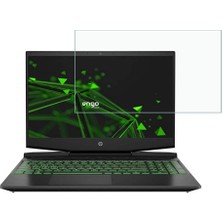 Engo Hp Pavilion Gaming 15.6 Inç Ile Uyumlu Ekran Koruyucu Notebook, 9h Temperli Kırılmaz Esnek Nano Cam, Çizilmeye ve Darbeye Dayanıklı Laptop Koruma, Hd Şeffaf