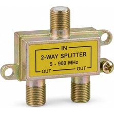 BK Teknoloji 5-900 Mhz 2 Yollu Kablo Tv Anten Sinyal Ayırıcı Splitter