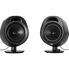 Steelseries Arena 3 Tam Kapsamlı 2.0 Oyun Hoparlörleri, Hoparlör Üzeri Kumandalar, 4 Hoparlör Sürücüleri, Kablolu ve Bluetooth, 3.5 mm Yardımcı, Mobil, Ayarlanabilir Stand