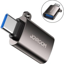 Joyroom S-H151 Type-C Male USB Female Preto Adapter