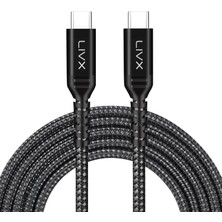 Livx Special 100W Type C To Type C 2 Metre Örgülü Hızlı Şarj Kablosu Yct-02