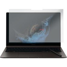 Engo Samsung Galaxy Book2 Pro 360 15.6 Inç Ile Uyumlu Mat Ekran Koruyucu Notebook, Yansıma ve Parlama Önleyici Parmak Izi Bırakmayan Laptop Koruma, 9h Temperli Kırılmaz Esnek Nano Cam 16:9