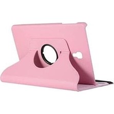 Samsung Galaxy Tab S3 9.7 T820 T825 ile Uyumlu Kılıf 360 Dönebilen Standlı Case Pembe Açık
