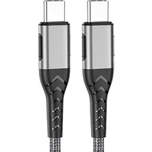 Type-C Ultra Hızlı Pd Şarj ve Veri Kablosu (Gri)
