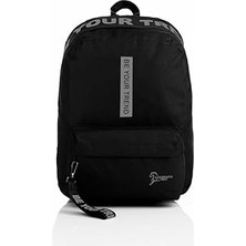 Louisiana Polo Laptop Bölmeli Okul Çantası Be Your Trend Siyah Füme 1140