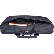 Hp 14 Inç Laptop Evrak Çantası, Geri Dönüşümlü 600D Polyester, 8l, Dolgulu Bölme, Su Geçirmez, Çıkarılabilir Omuz Askısı, Gri