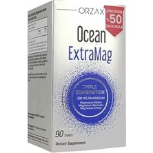 Renas Store Orzax Ocean Extramag Üçlü Magnezyum Kombinasyonu 90 Tablet