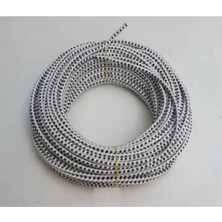 Moontime Alaçatı Lastik Ip Lastik Halat Branda Germe Lastiği Tente Bağlama Ipi 8 mm 10 Metre