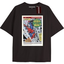 Tarzsokak Spider-Man Gazete Baskı Model No Way Home Tshirt