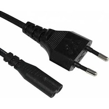 Teyp Fişi - Notebook Adaptör Işıldak Power Güç Kablosu 2 Pin