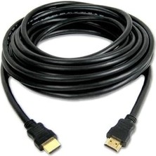Lunatic 9750 Hdmi 5 Metre Kablosu LCD Laptop Full Hd Destekli Bağlantı Erkek-Erkek Tv Kablo Ps3 Ps4 Xbox Uyumlu 24 K Altın HDMI Kablosu. Tüm Multimedyalar Destekli Ses ve Görüntüyü Aktarır