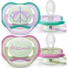 Philips Avent Philips SCF376/19 Ultra Air Night Gece Emziği 0-6 Ay (Karanlıkta Parlar), SCF376/19