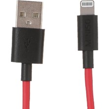 Iphone Hızlı Şarj ve Veri Kablosu 1m - Kırmızı
