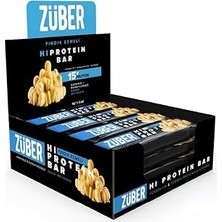 Renas Store Züber Fındık Ezmeli Yüksek Hi Protein Bar 45G x 12 Adet