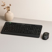 Renas Store Kablosuz Klavye Mouse Seti (Usb, Sessiz, Q Klavye)