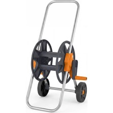 Mallart® Tekerlekli Bahçe Hortum Sarma Arabası - Mobil Hortum Makarası, Paslanmaya Dayanıklı Gövde, Kolay Taşınabilir Makaralı Hortum Taşıyıcı