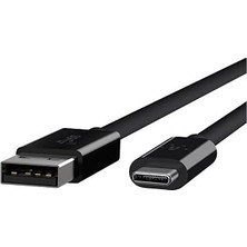 Belkin USB 3.1 Usb-C - Usb-A Kablosu, 0,9 M (Usb-If Sertifikalı, 10 Gbps, Ultra Hd 4k), Siyah