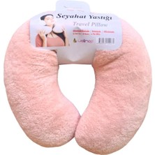Seyahat Boyun Yastığı Toz Pembe
