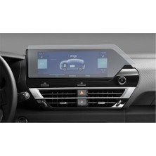 Engo Citroen C4 10 Inç ile Uyumlu Mat Ekran Koruyucu Multimedya Şeffaf