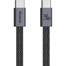 CA-9900 Usb-C To Usb-C 240W Manyetik Ultra Ince Hızlı Şarj Kablosu 1m