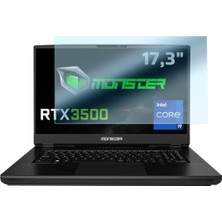 Engo Monster Markut M7 17.3 Inç Ekran Koruyucu Nano 16:9 Şeffaf