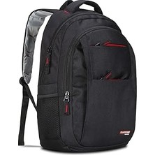 Classone BP-L300 Siena Serisi 13-14-15.6 Inç Uyumlu Notebook Çantası, Siyah