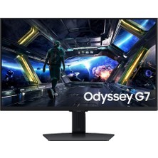 Samsung Odyssey G70D 27'' 3840X2160 IPS Flat 144Hz 1ms 1,000:1 HDR400, HDR10+ Freesync Premium Gaming Monitör, LS27DG702EUXUF