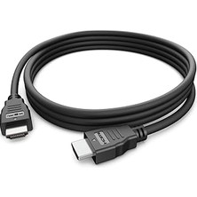 Dell HDMI 2.0 Kablo CB325H – 1,83 M Siyah, 60 Hz'de 4K ve 5k Destekler, Tak ve Çalıştır, HDMI Ethernet Kanalı, Fişten Fişe, Yüksek Hızlı Ses/video Aktarımı