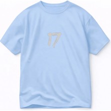 Vodexa T-Shirt Unisex 17 Baskılı %100 Pamuk Tişört Oversize Rahat Kalıp