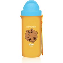 Wee Baby Pipetli Bardak 200 ml - Mavi